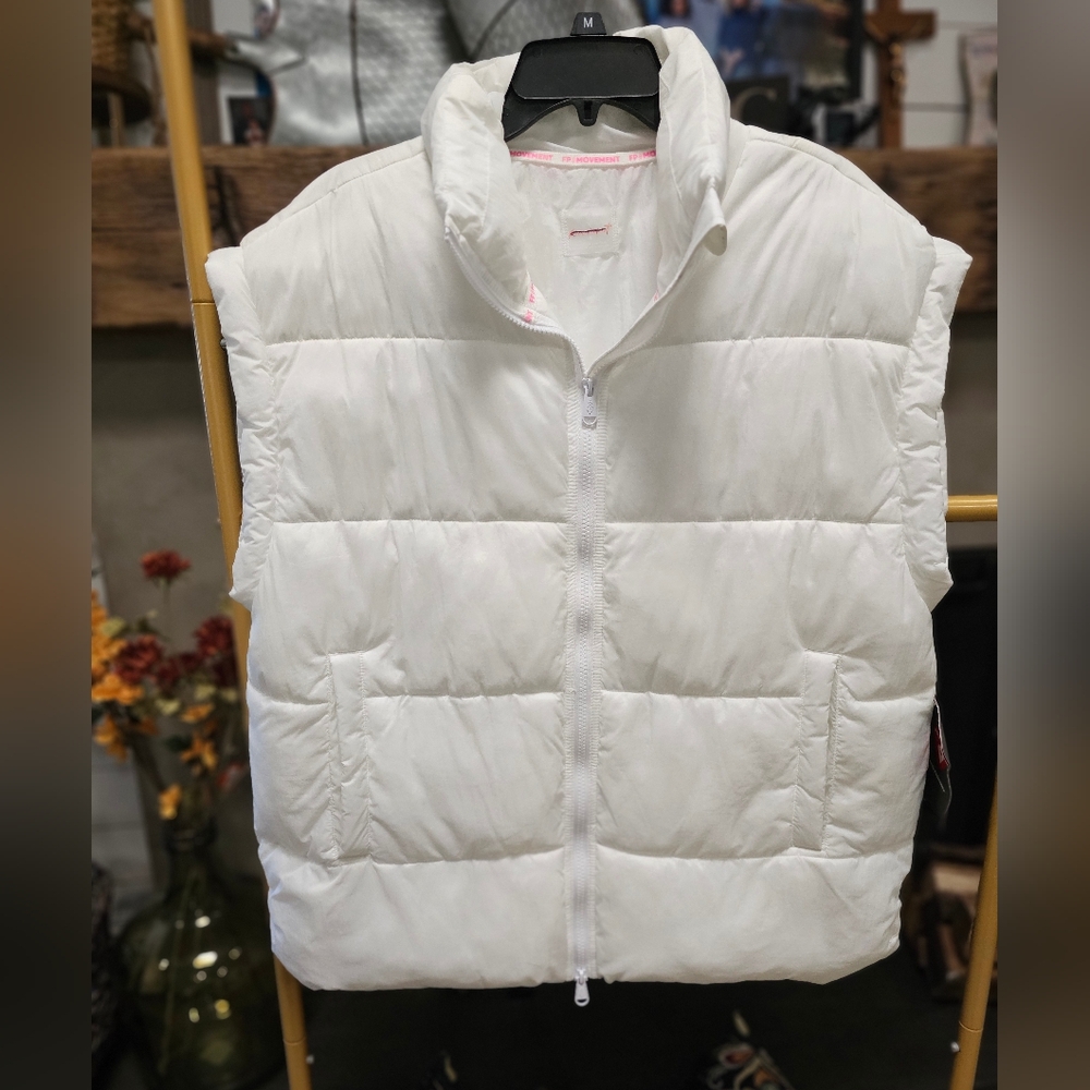Free People In A Bubble Puffer Vest